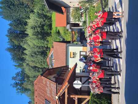 54. Lučki dan: Jutranja budnica Godbe ZSD